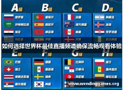 如何选择世界杯最佳直播频道确保流畅观看体验 如何选择世界杯最佳直播频道确保流畅观看体验